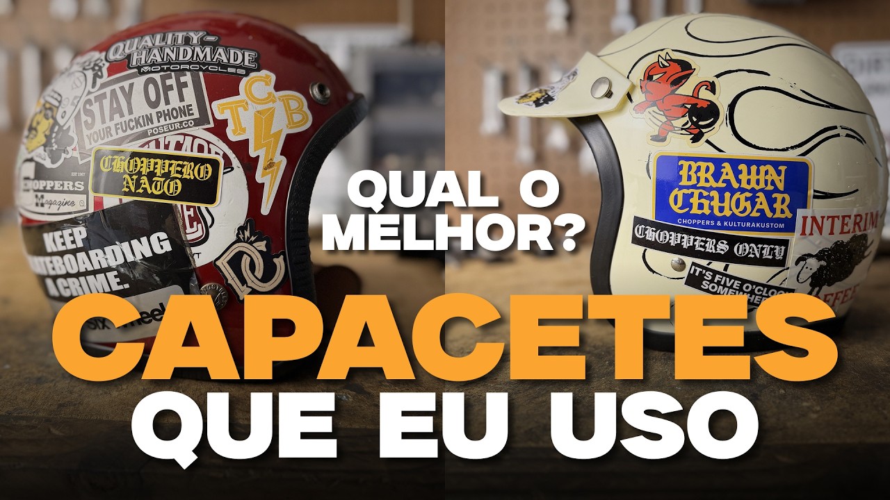 CAPACETES KUSTOM e Rolê Testando a CHOPPER na California (POV) | Ep.110