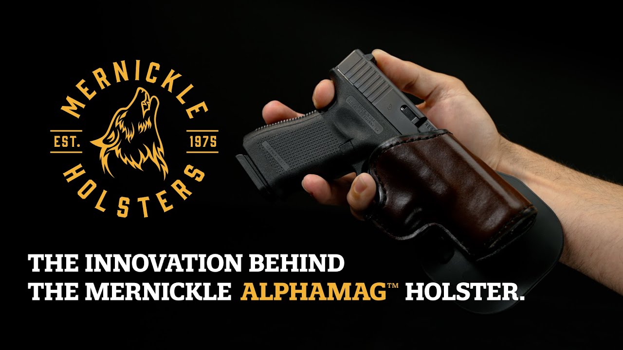 The Mernickle AlphaMag&trade; Holster | Magnetic Retention, Comfort & Handmade Texas Craftsmanship