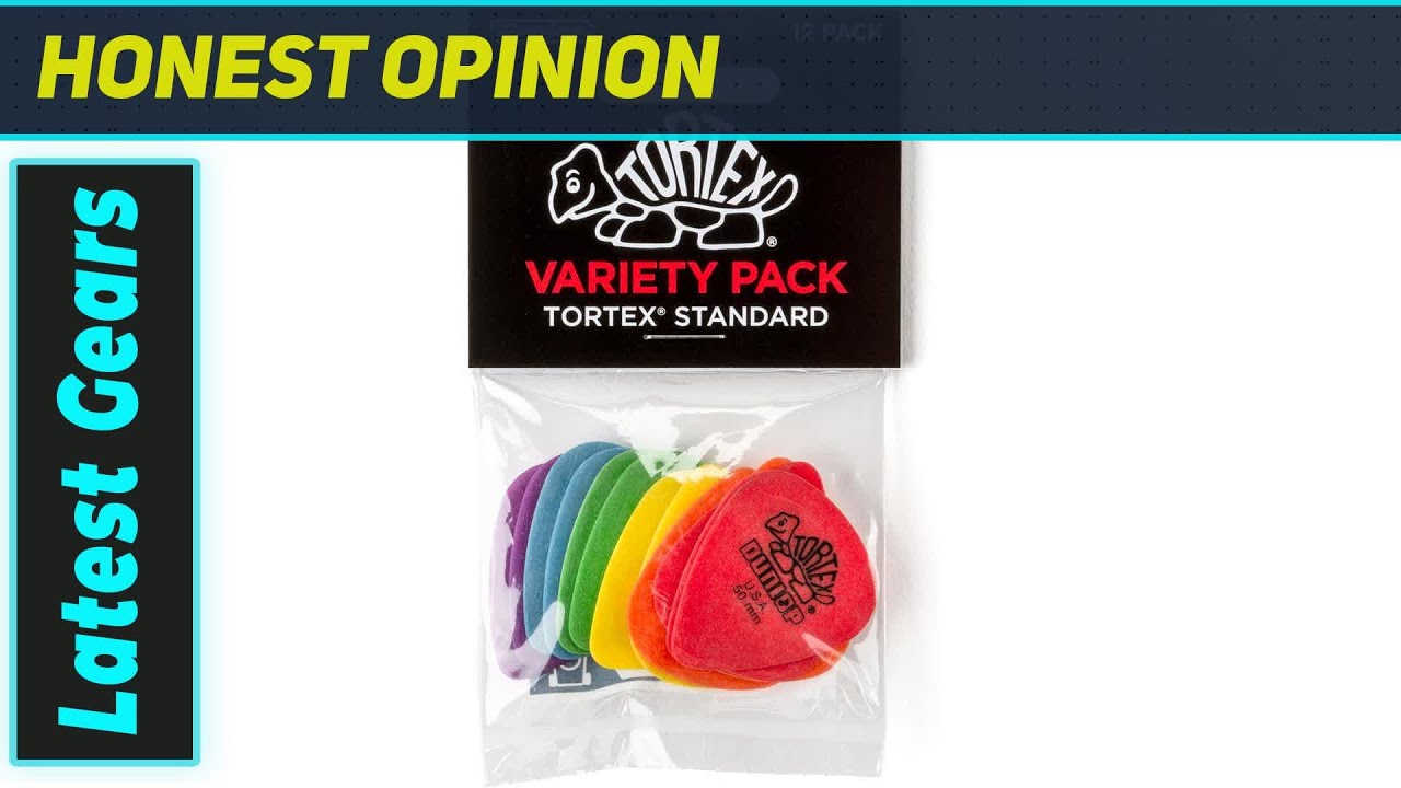 Unlock Your Tone: Tortex Standard Pick Variety Pack
