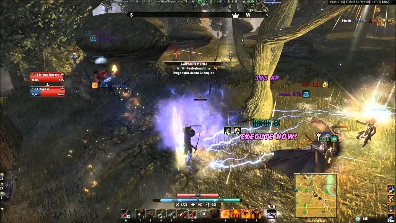 2vX ESO PvP with Sypher and Deltia