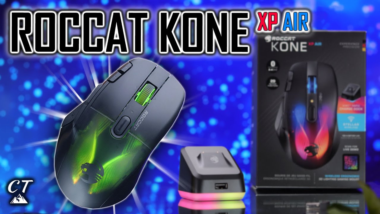 Roccat Kone XP Air Review | Best Ergo Mouse Available!?