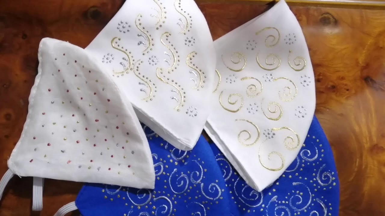 طريقة سهلة لعمل كمامة راقية وعملية