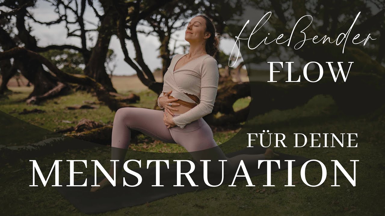 Langsamer Fließender Yoga Flow Während Deiner Menstruation | Fließe Mit Liebe Durch Deine Blutung