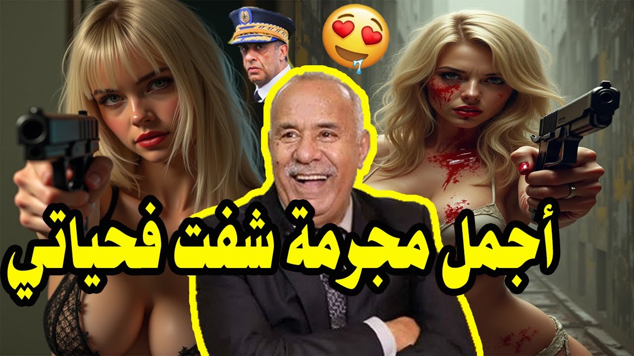أجمل مجرمة شفت فحياتي حتى البوليس فتناتهم بزينها...  المجرمة الجميلة عبد القادر الخراز يحكي