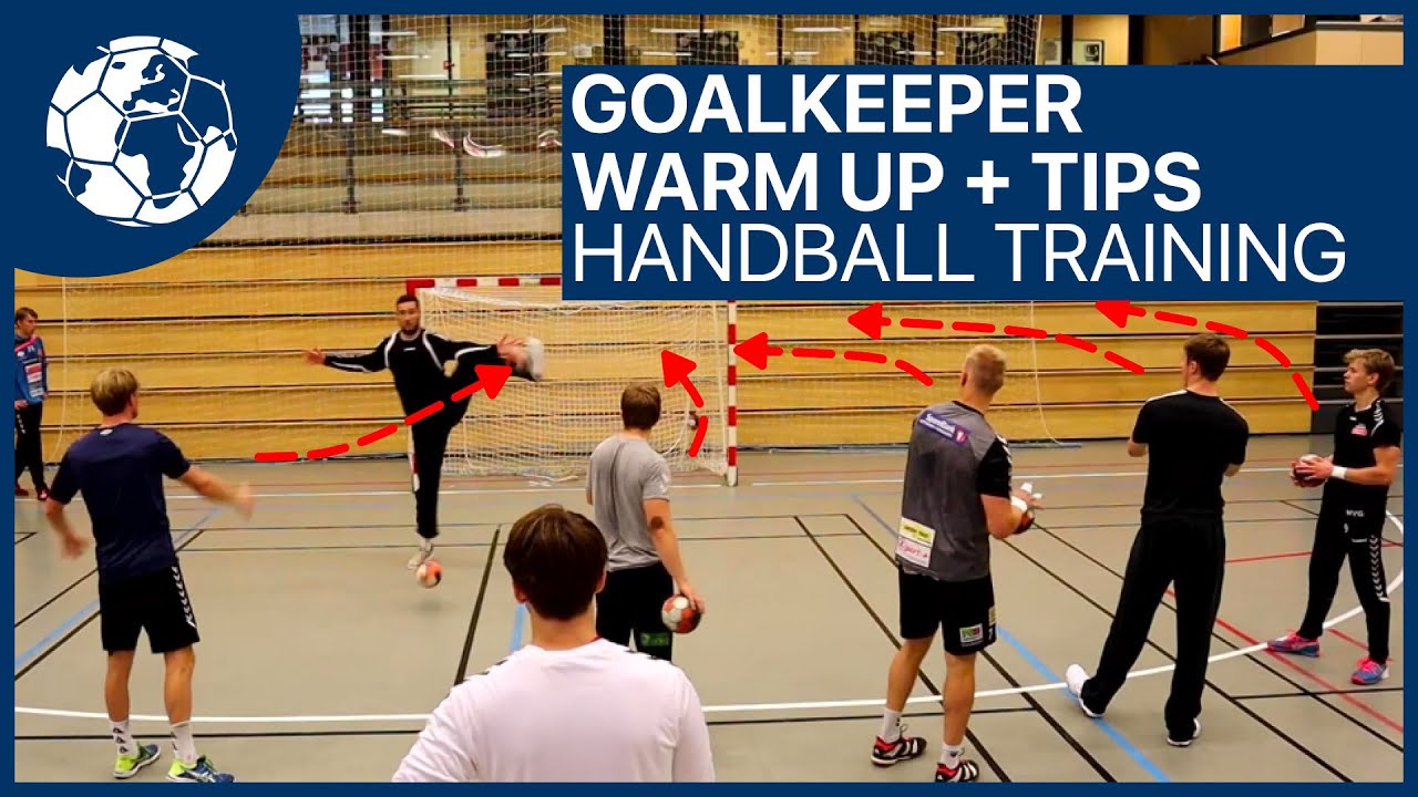 Goalkeeper Warm Up + Tips from Sindre Walstad - Nøtterøy Norway Handballtraining | Handball inspires