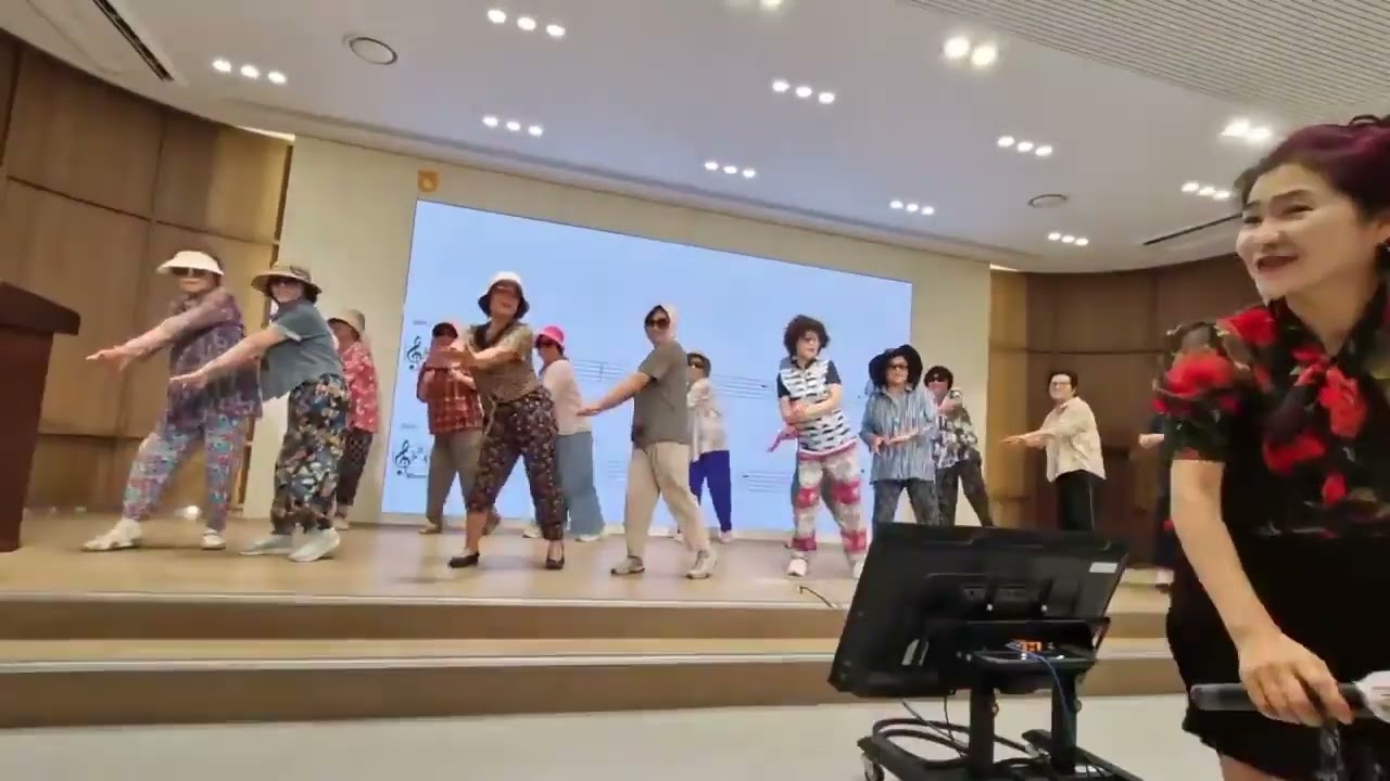 이명화  진짜배기  노래교실공연