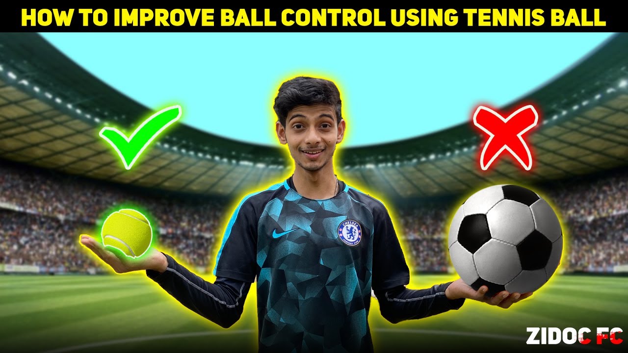 Football Training With Tennis Ball| Improve Ball Control In Football Using Tennis Ball|