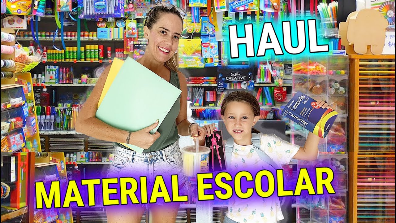 HAUL MATERIAL ESCOLAR VUELTA AL COLE MARTINA