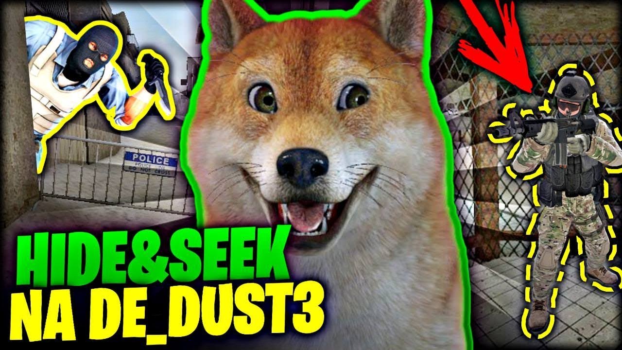 NAJLEPSZA KRYJÓWKA NA DUST 3 - HIDE AND SEEK W CS:GO !