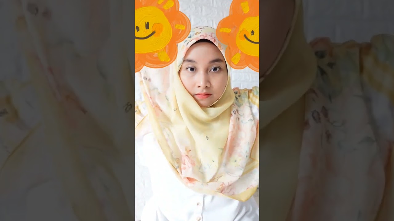 Never thought I look good in yellow 💛 #bawal #tutorial #hijab #hijabtutorial #hijabstyle
