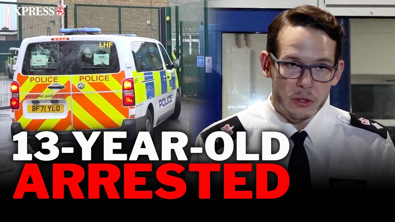 13-YEAR-OLD arrested for attempted murder after stabbing two classmates at school
