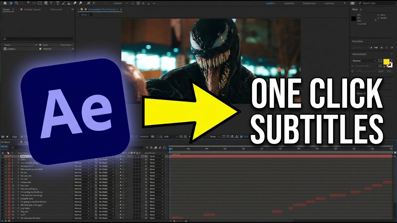 The Smart Way to Add Subtitles in After Effects