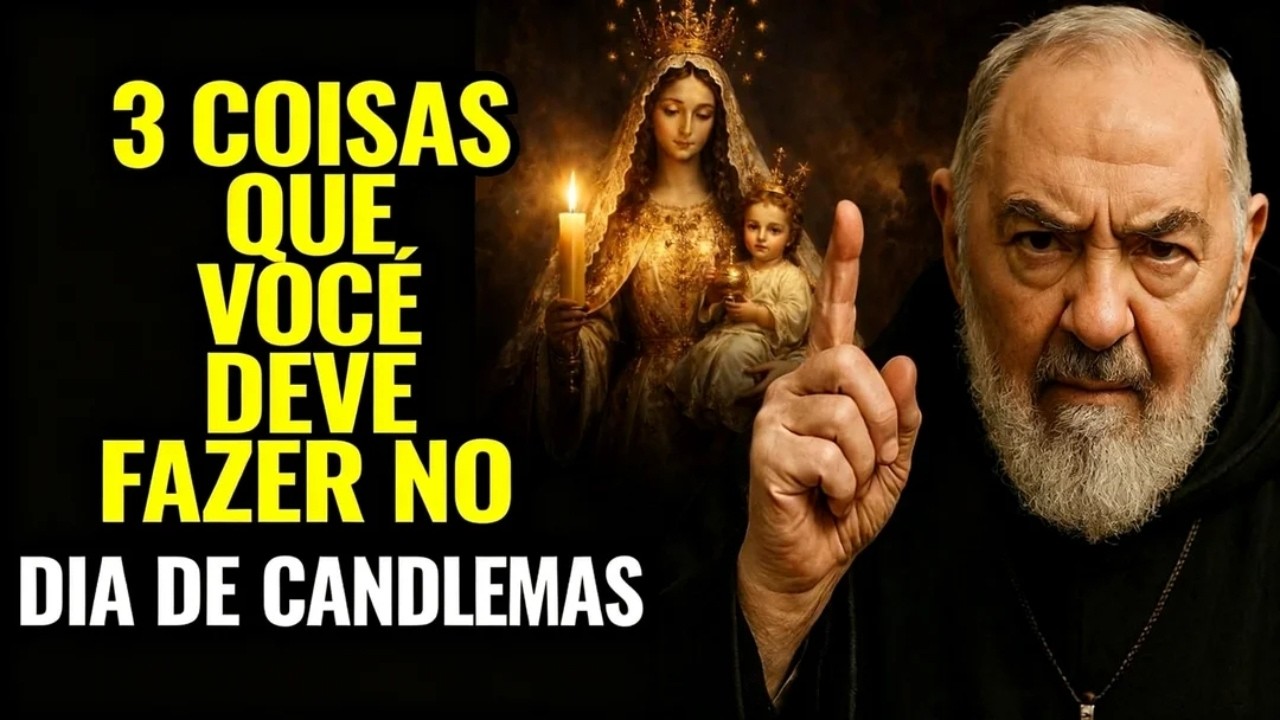 Dia de Candelária: Padre Pio revela 3 coisas que todo católico deve fazer na festa da luz
