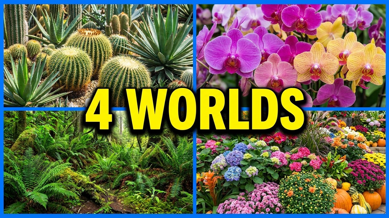 Muttart Conservatory, Edmonton, Alberta, Canada 2025   You Are There! Botanical Gardens in Glass Pyr
