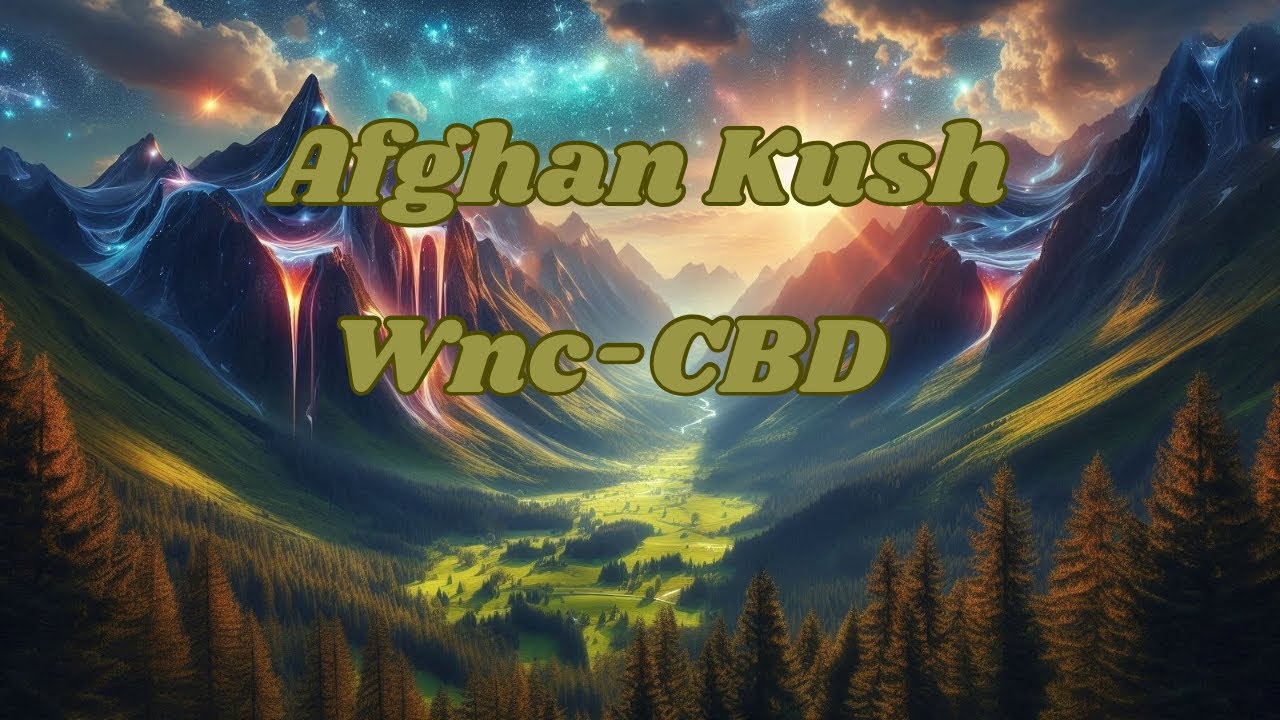 Afghan Kush from WNC-CBD