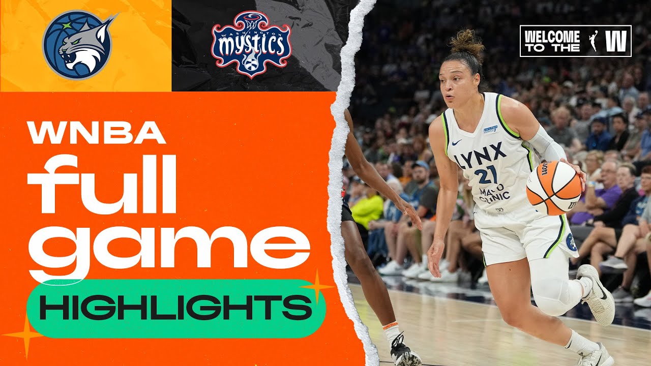 Washington Mystics vs. Minnesota Lynx | FULL GAME HIGHLIGHTS | July 6, 2024