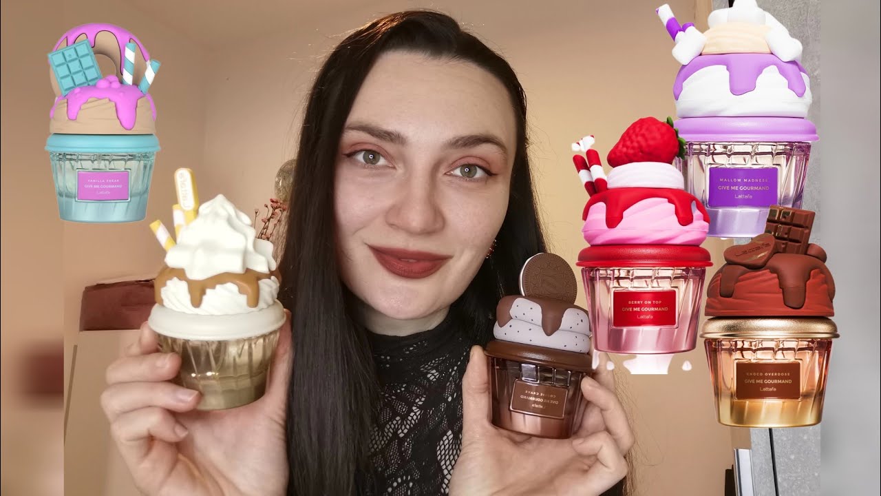 Lattafa Give me gourmand обзор вкусняшек🍰🥧🍦🍧#lattafa, #ароматы, #парфюмерия, #новинка, #покупки 