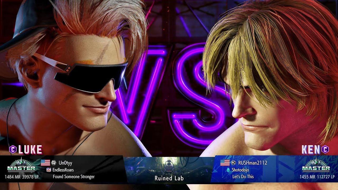 1484 MR Luke Set (Ranked 12/1/2025) - Street Fighter 6