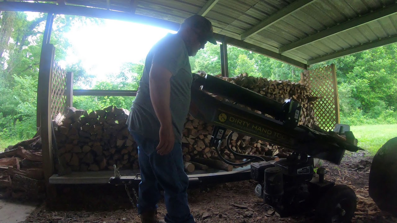 Dirty Hand Tools 35 ton Wood Splitter Product Review