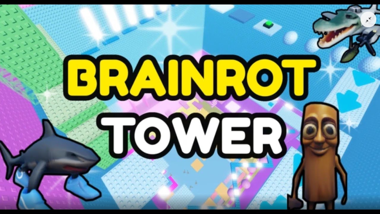 BRAINROT TOWER #trending #roblox #viral #gaming #brainrot