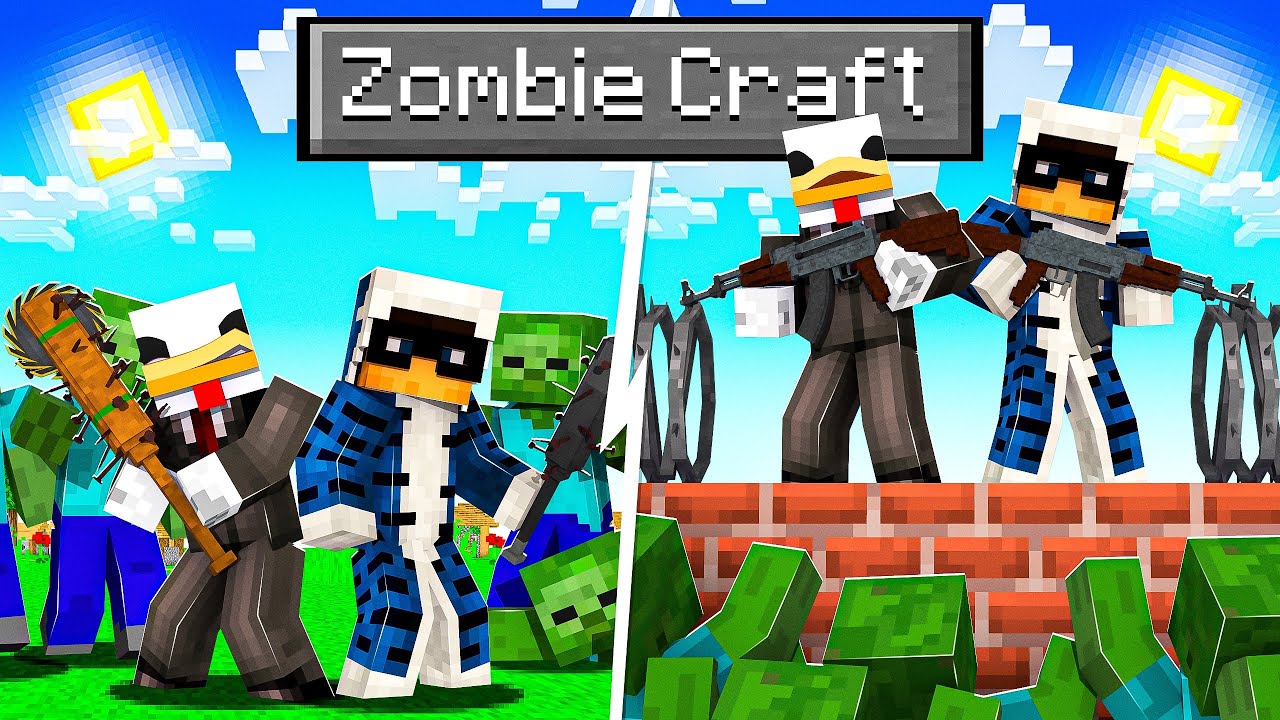 100 GIORNI IN UN'APOCALISSE ZOMBIE SU MINECRAFT - Zombie Craft