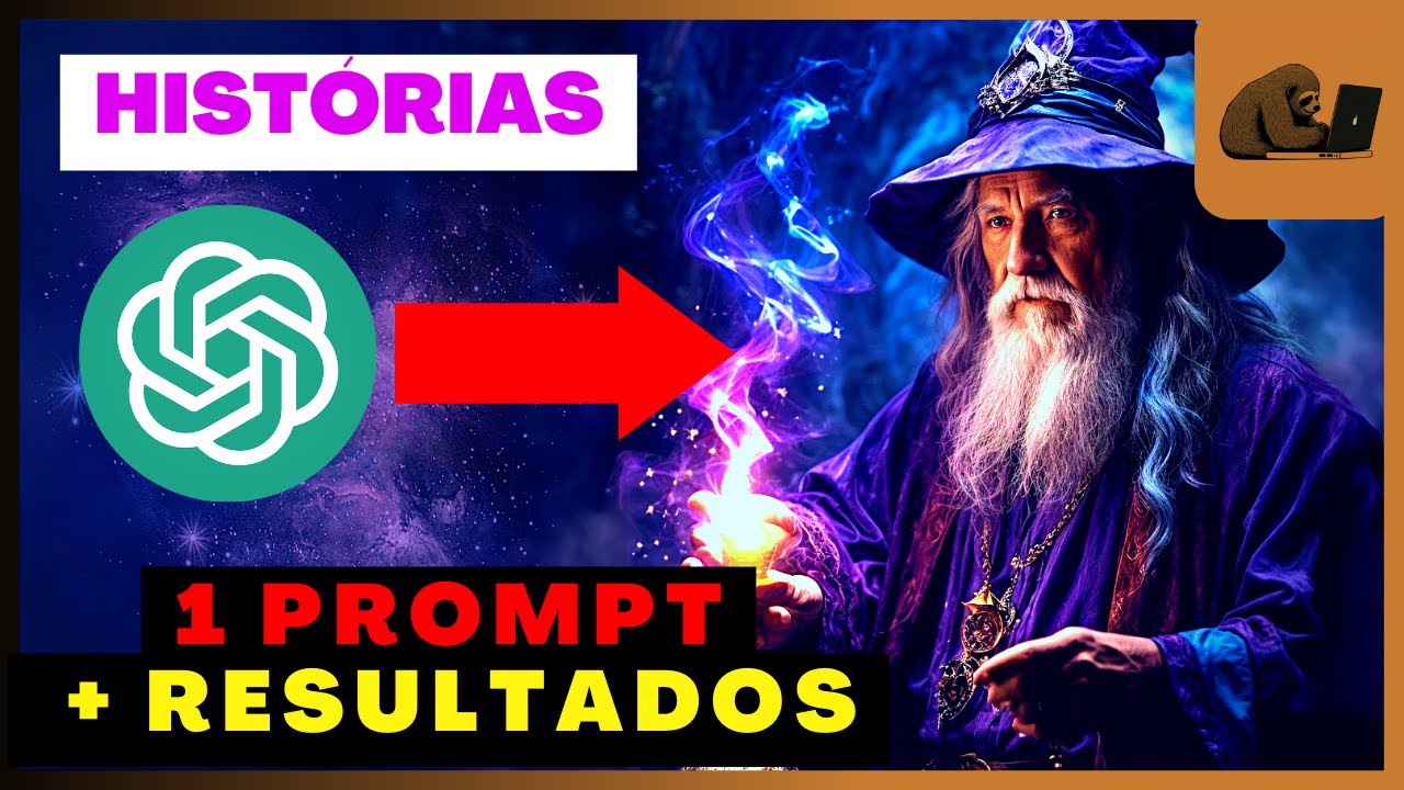 CRIE HISTÓRIAS INCRÍVEIS EM SEGUNDOS COM CHATGPT (PROMPT SIMPLES)