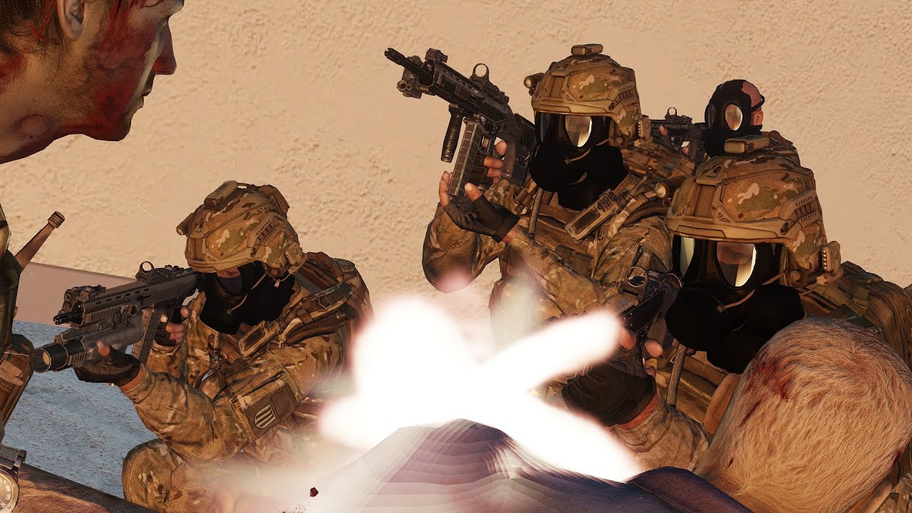 ArmA 3 - US Army vs Zombies