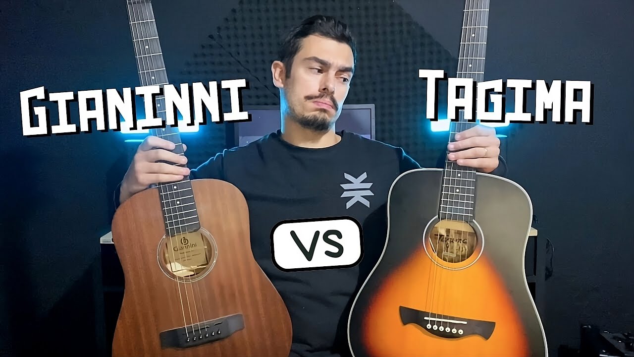 2 Violões Baby de até R$1.000, qual o melhor? Giannini vs Tagima