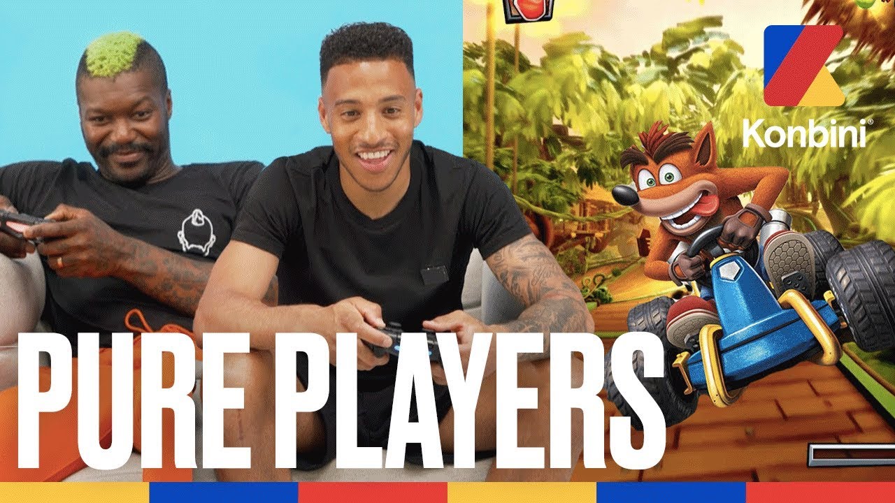 Djibril Cissé affronte Corentin Tolisso sur Crash Team Racing : Nitro-Fueled