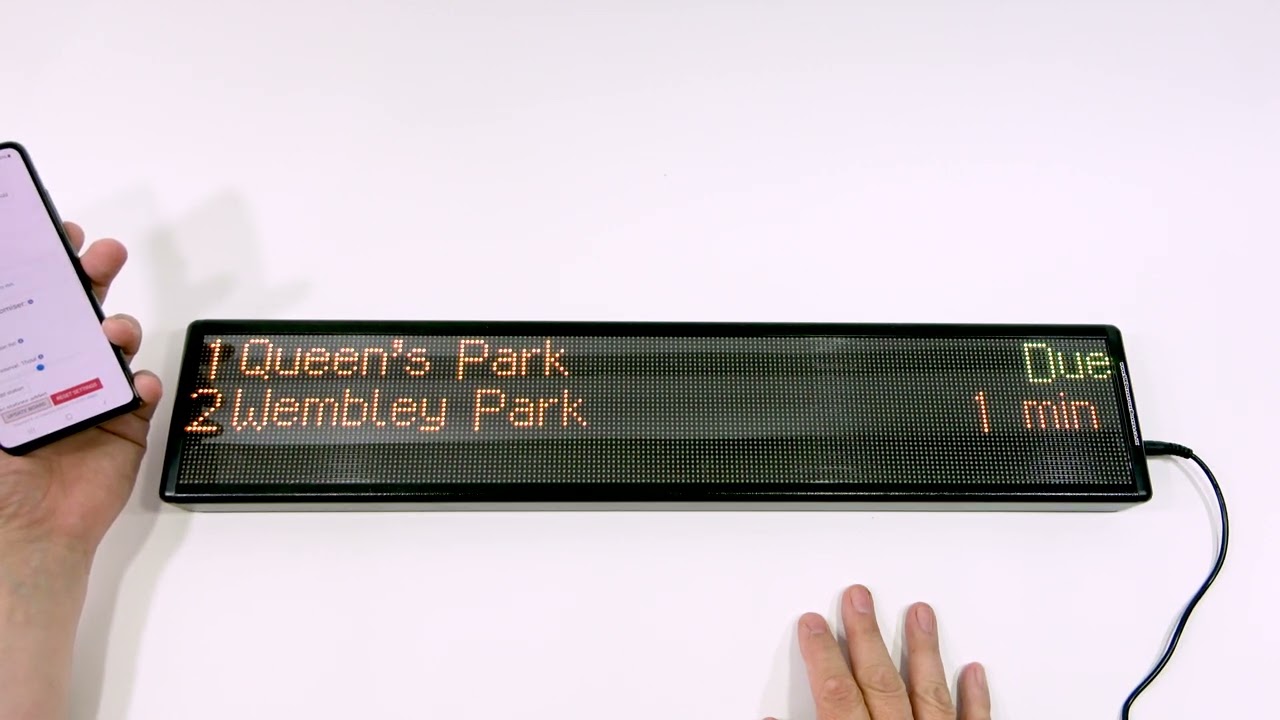 UK Departure Board review