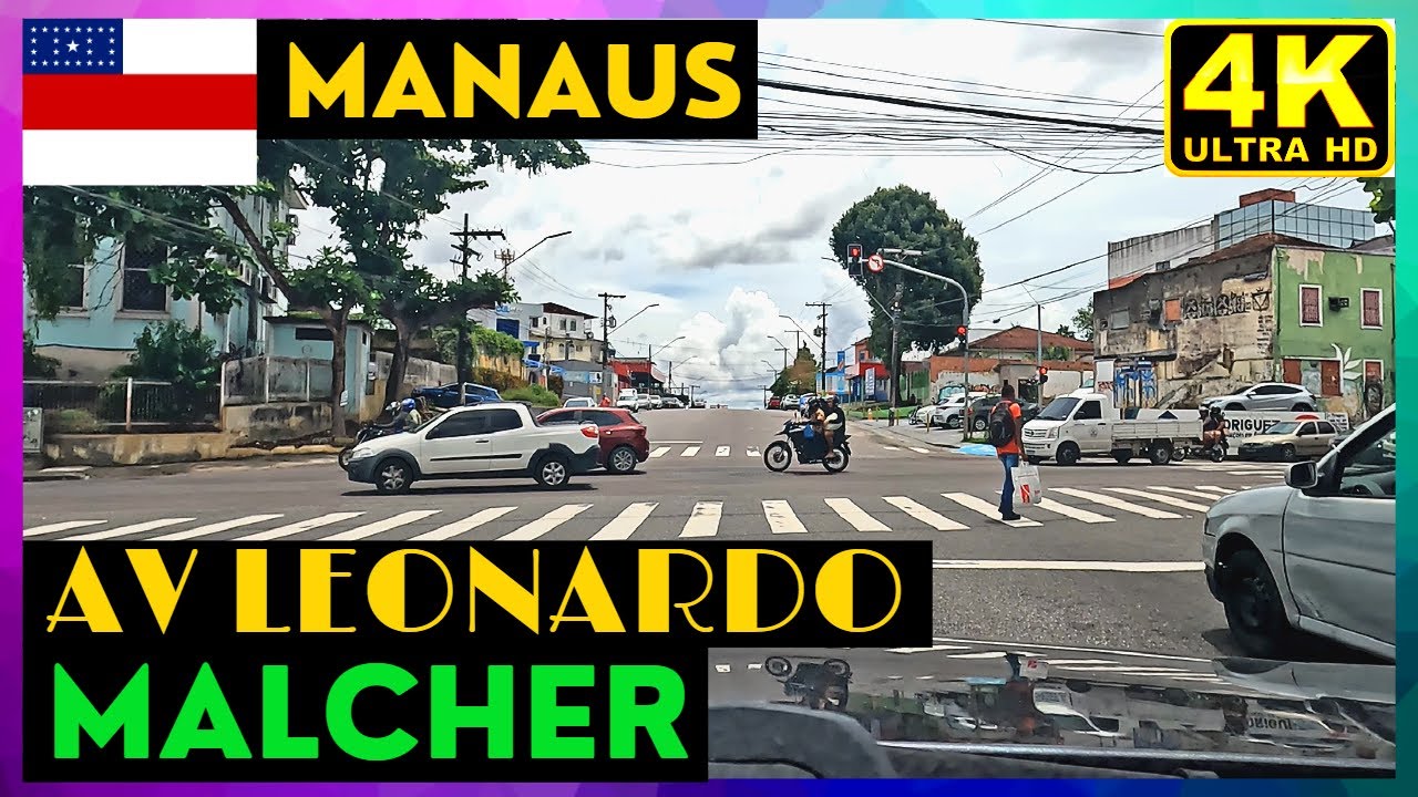 Av.  LEONARDO MALCHER | #manaus | #goprohero11 | 4K