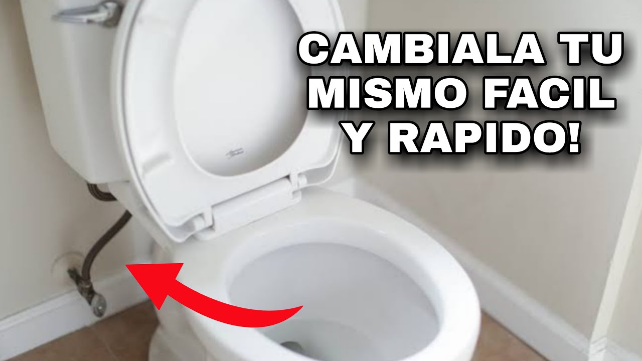 COMO CAMBIAR MANGUERA DE ABASTO DE INODORO