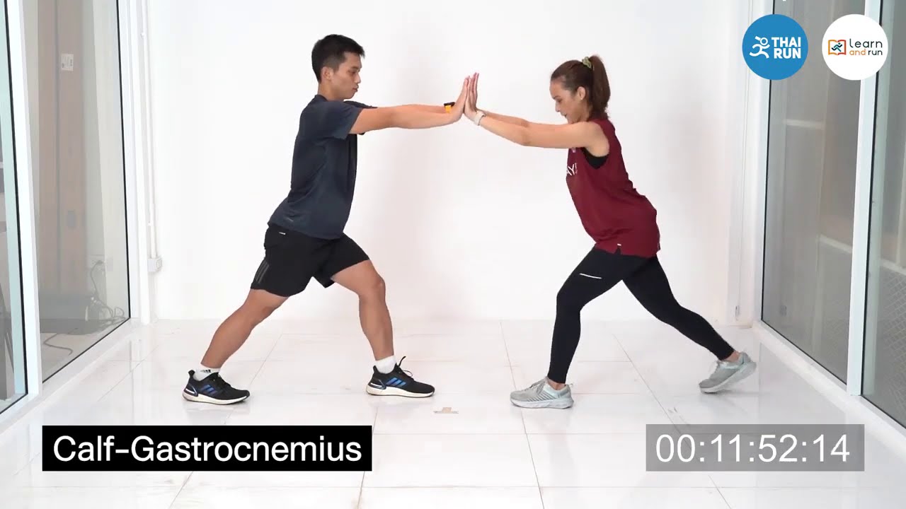 ฝึก Static Stretching ยืดกล้ามเนื้อหลังวิ่ง