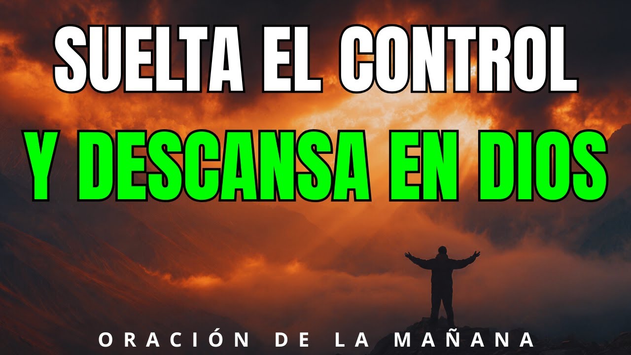 Aprende a soltar el control y a DESCANSAR en el poder de DIOS | Salmo 4:8