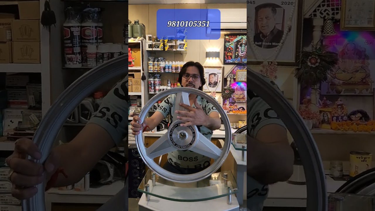 Standard 350 Bullet Alloy Wheels | Royal Enfield Standard Accessories | Standard Bullet Modification
