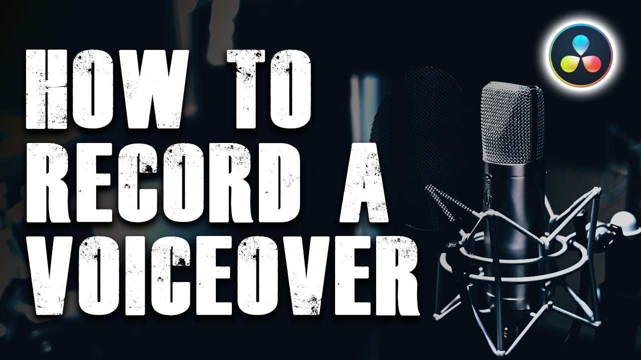 Davinci Resolve 16 Audio Tutorial: How to Record a Voice Over
