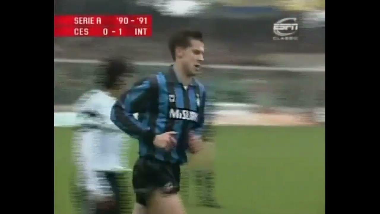 FULL MATCH - CESENA 1-5 INTER MILAN (SERIE A 1990/1991)