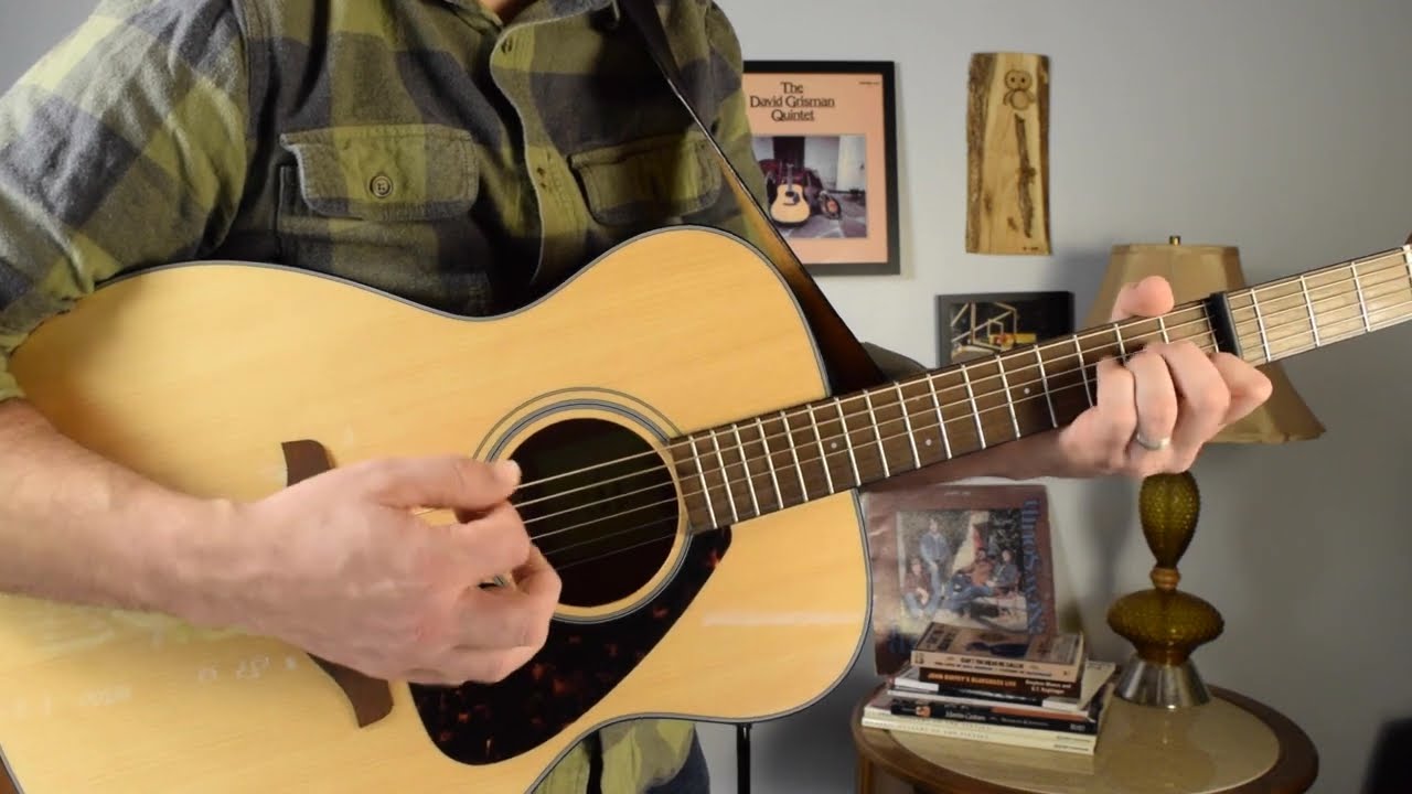 Jolene Flatpicking Guitar -- Carter Style vs. Rolls