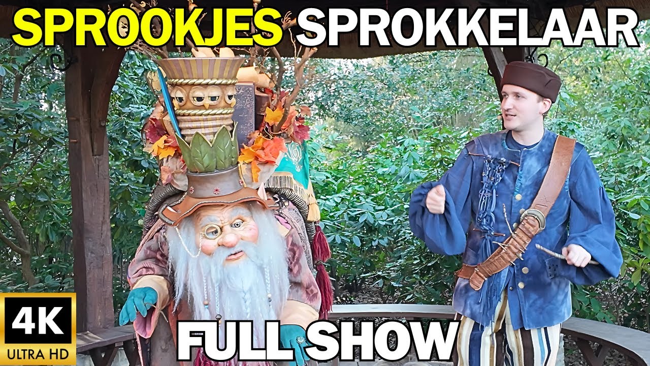 Efteling Sprookjessprokkelaar – Parkshow – 4K POV (2025)