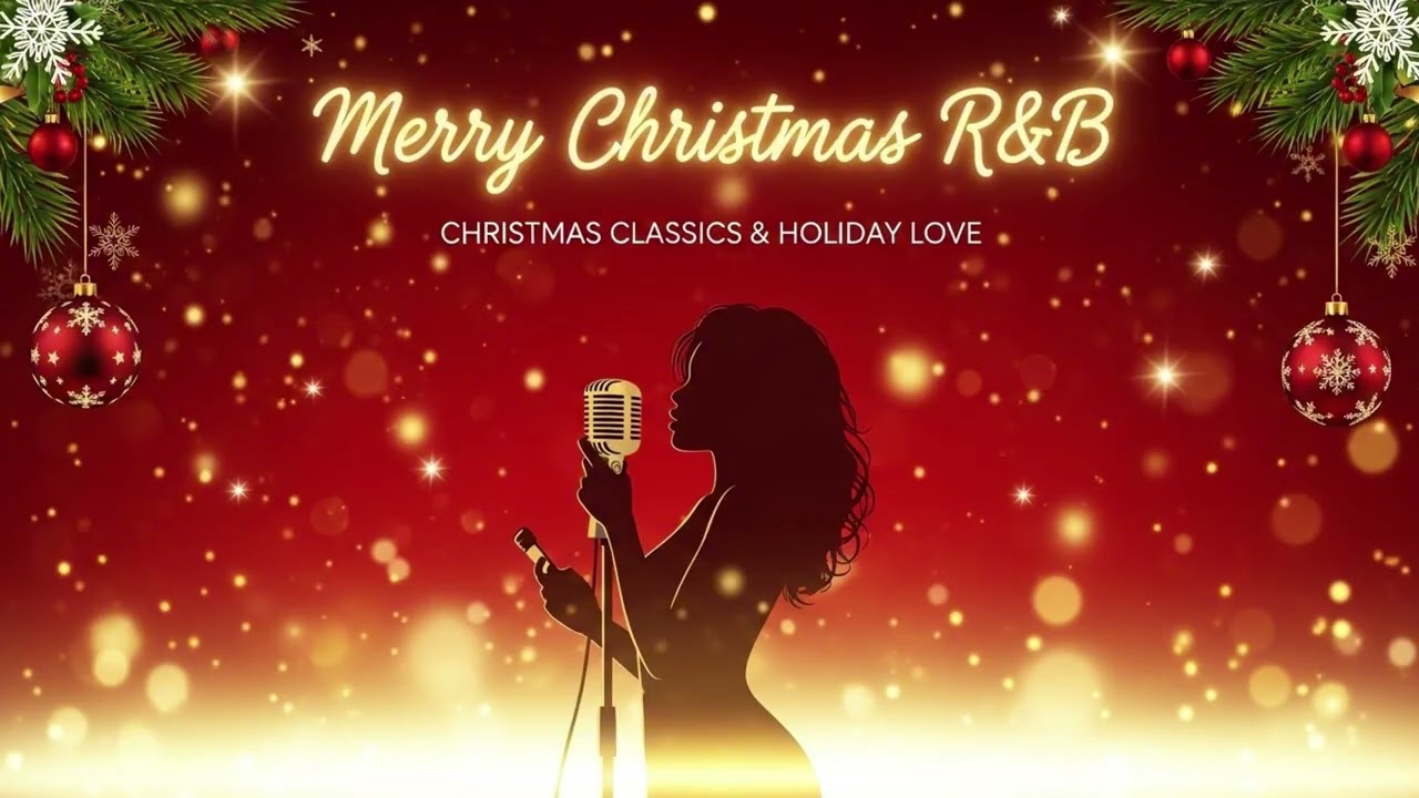 R&B Christmas Hits ✨ Smooth Holiday Classics – Luther Vandross, Mariah Carey, Boyz II Men