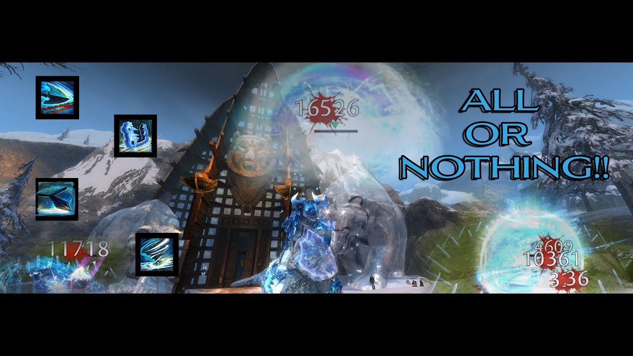 GW2 WvW 100-0 Dragonhunter! Bored of Willbender? try this Trap Dragonhunter