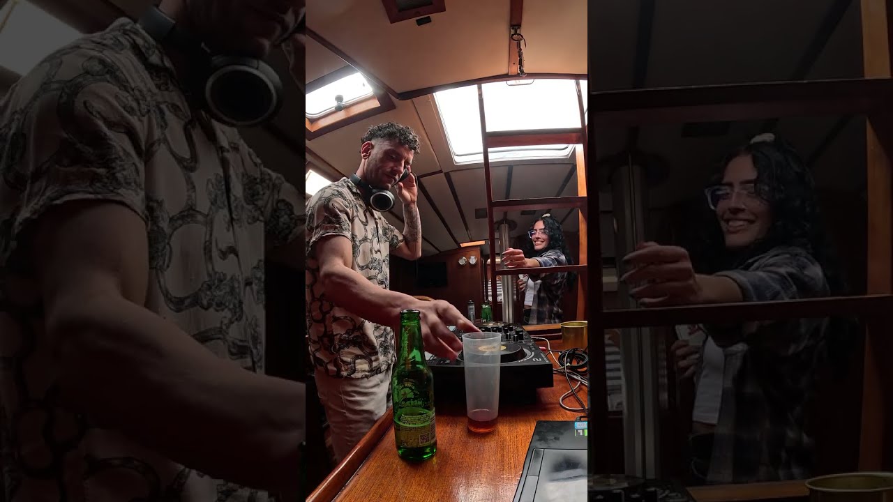 Pirate Radio -12- Pineapple Haze Yacht Session “Broadcasting beyond the rules.”Techno mix live 