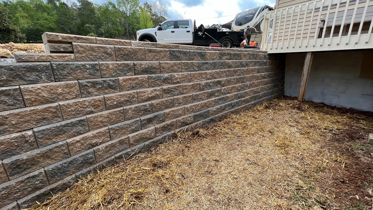 Part 2 - Retaining Wall Build at Lake Hartwell