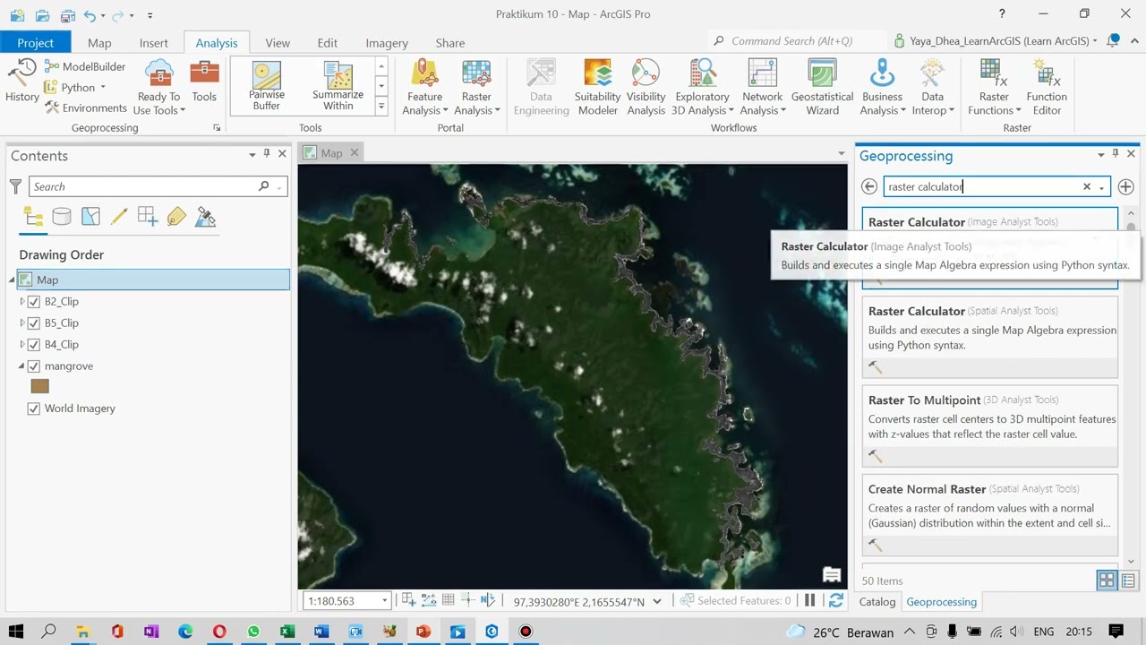 EVI (Enhanced Vegetation Index) - ArcGIS Pro