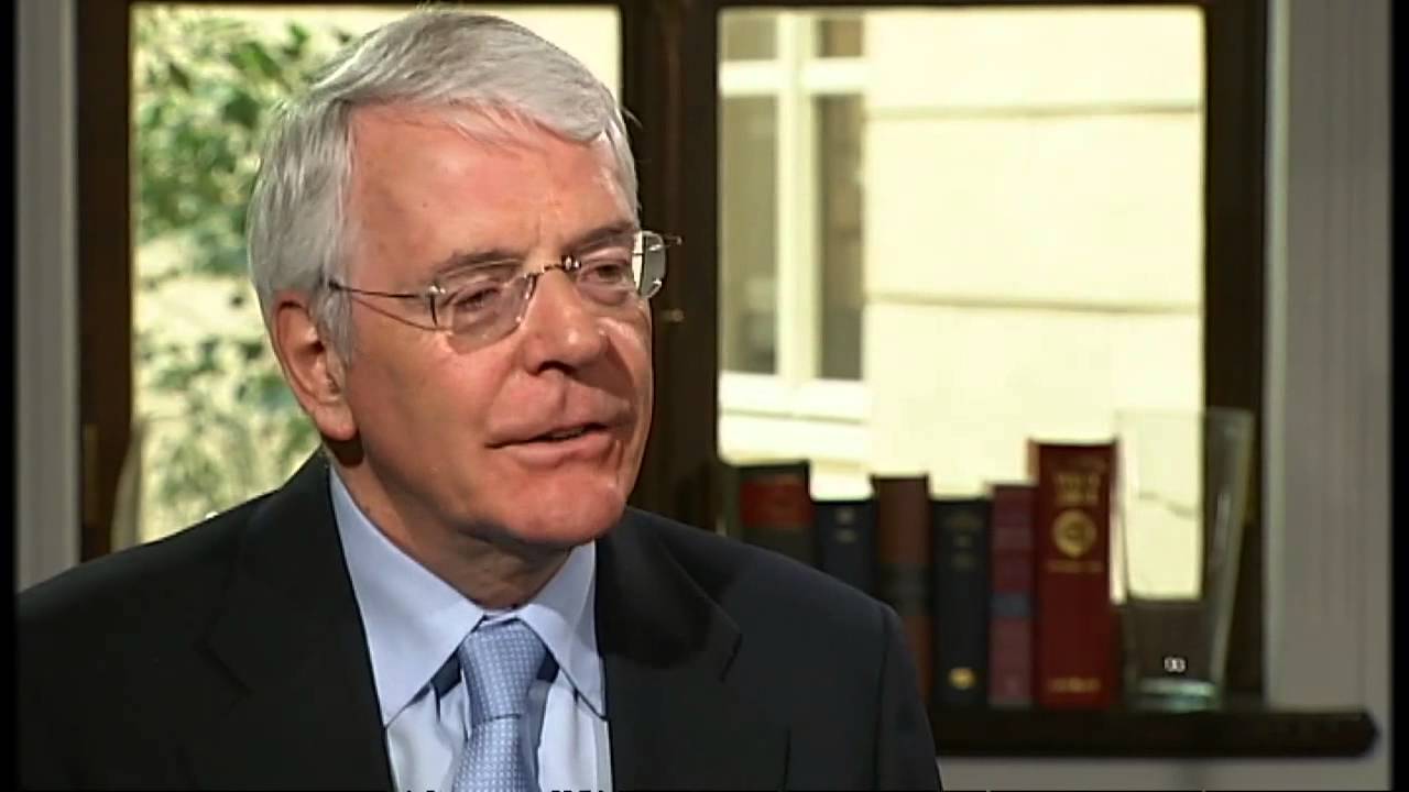 John Major speaks to Channel 4 News