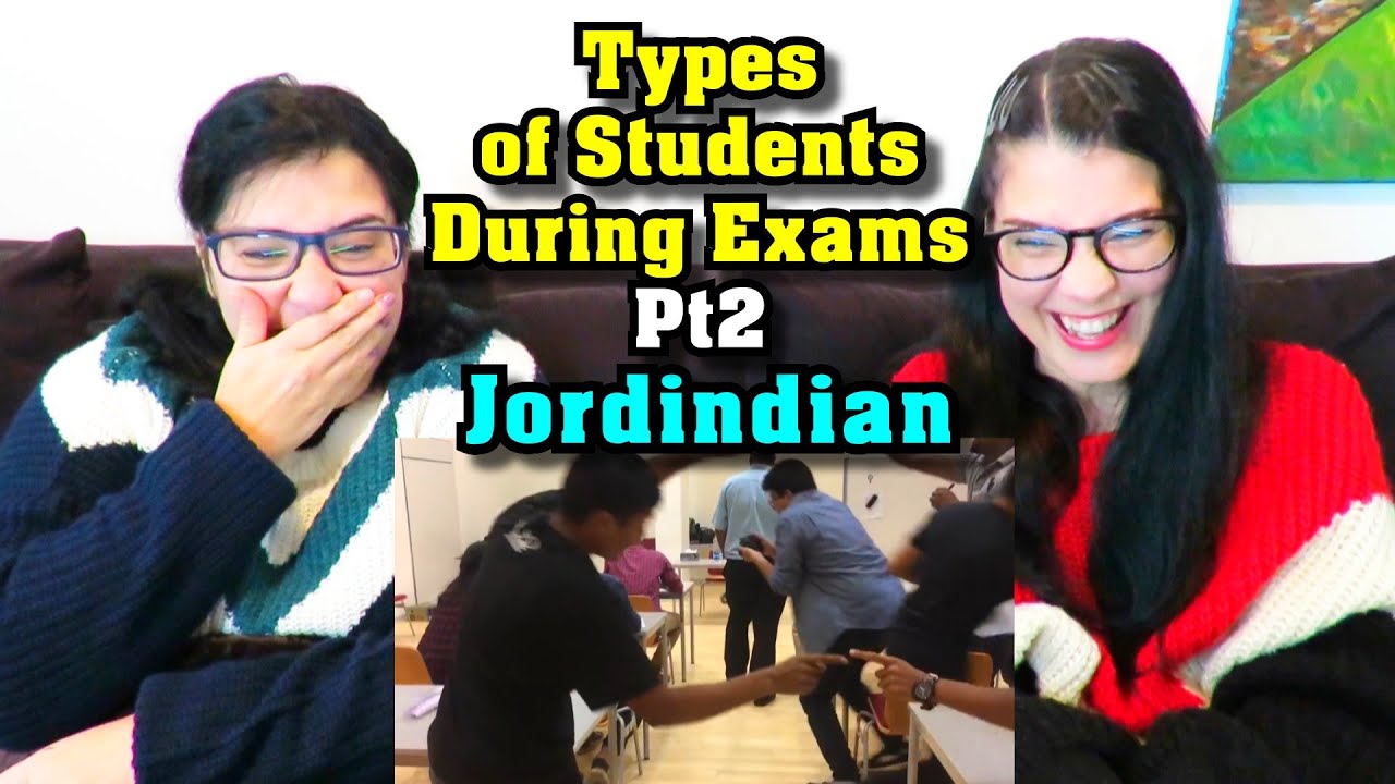 TEACHERS REACT | Types Of Students During Exams - Part2 [Jordindian]