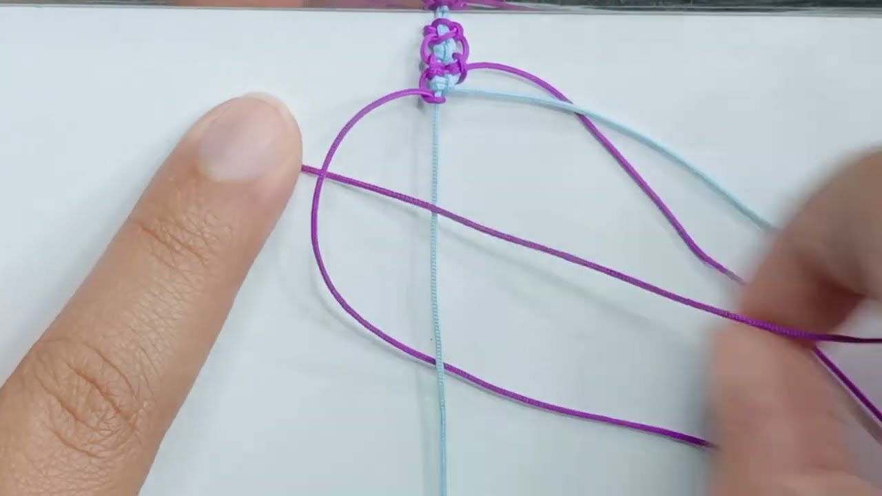 Cómo hacer pulsera rápida y fácil paso a paso