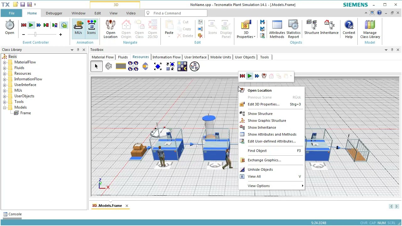 Plant Simulation : Modeling with Workers(ワーカーのモデリング）