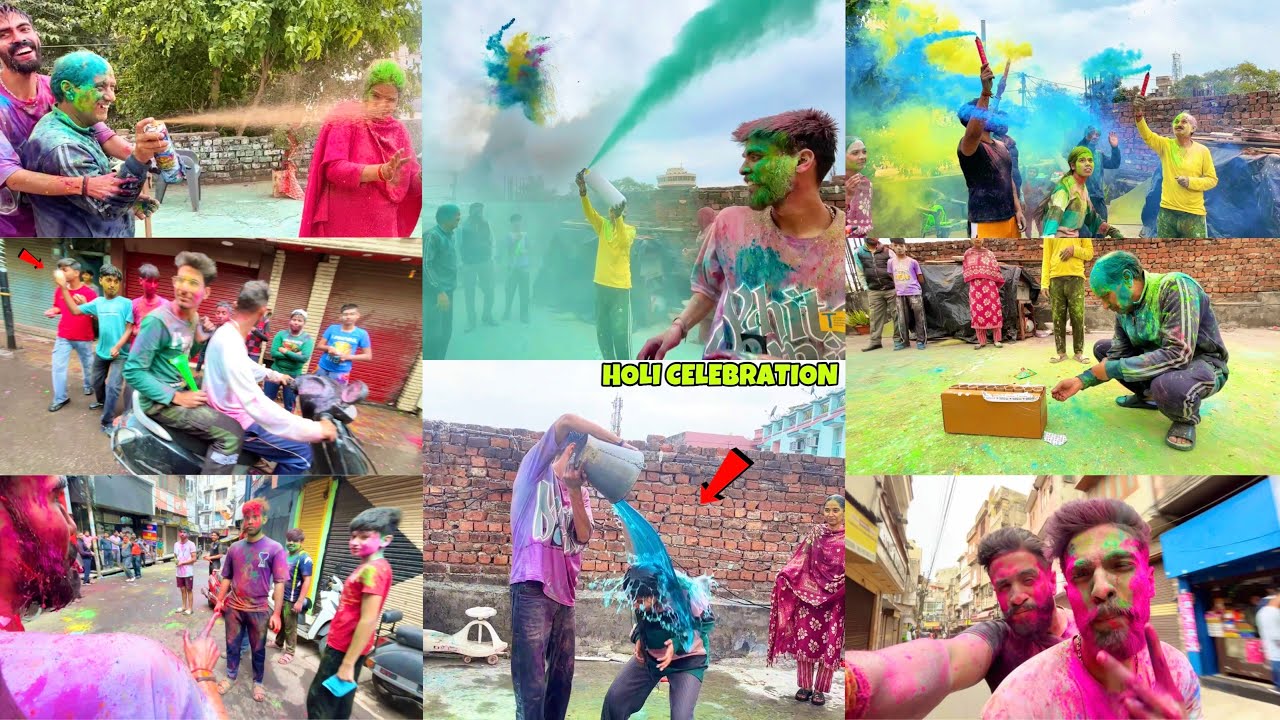 Holi Vlog 2025 | Holi Colour Spray | Holi Video | Yogesh 01