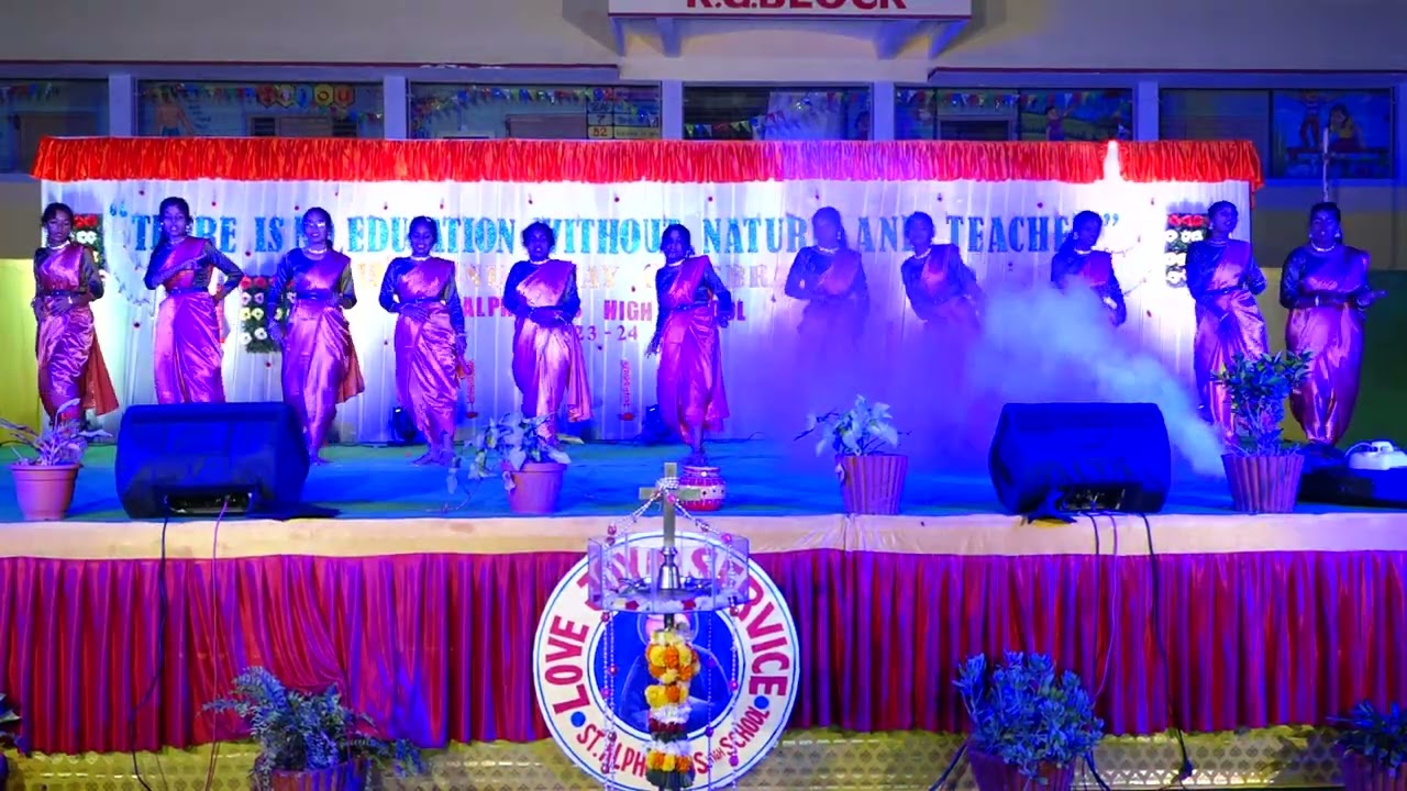 IX Students Dance || 19th Annual Day Celebrations || St Alphonsus High School Raghunathpally